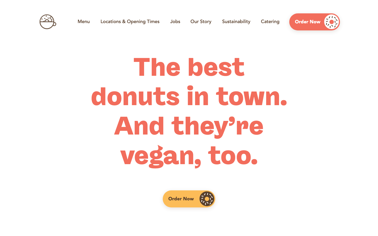 Startseite von Brammibal's Donuts, Berlins bekannteste vegane Donut-Kette