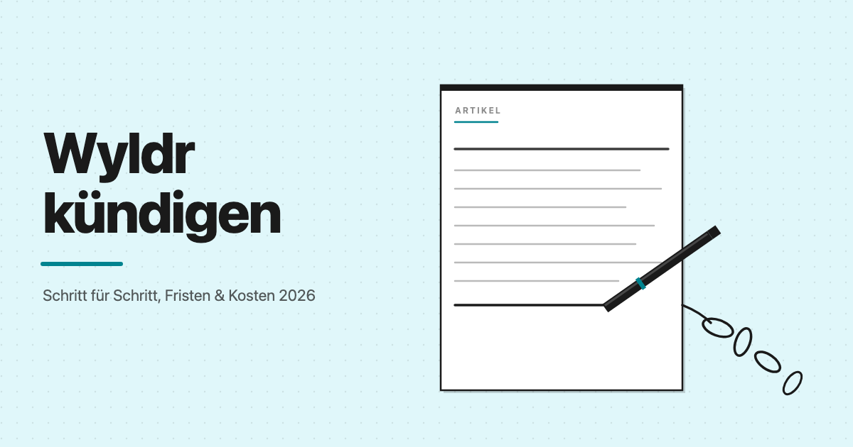 Wyldr Kündigen: So beendest du das Bio-Abo Schritt für Schritt 2026